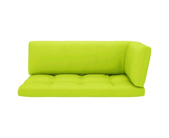 Perne pentru canapea din paleți, 3 buc., verde crud, 3 image
