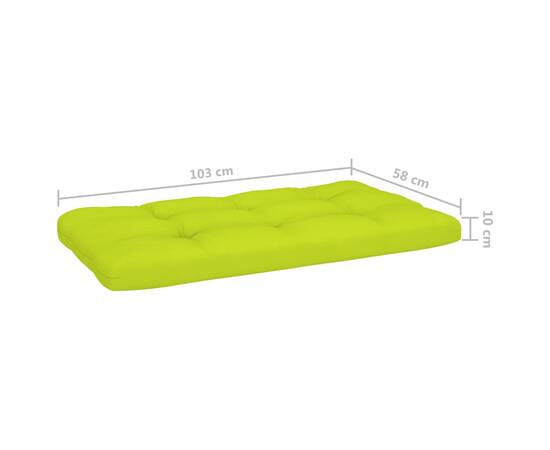 Perne pentru canapea din paleți, 3 buc., verde crud, 11 image