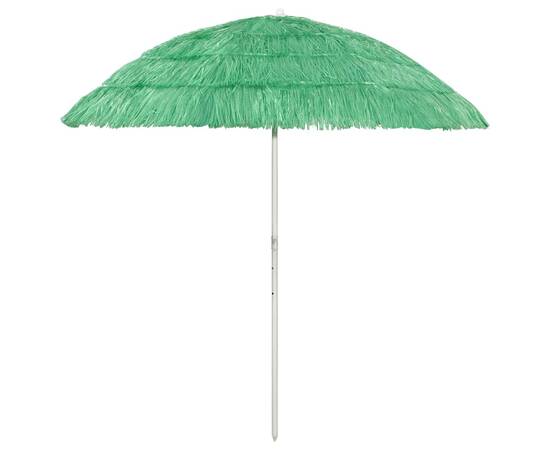 Umbrelă de plajă, verde, 240 cm