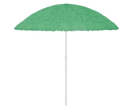 Umbrelă de plajă, verde, 300 cm