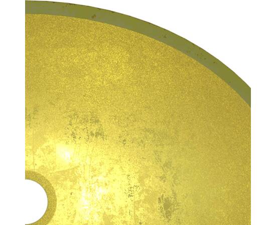 Chiuvetă din sticlă, auriu, 50x37x14 cm, 6 image