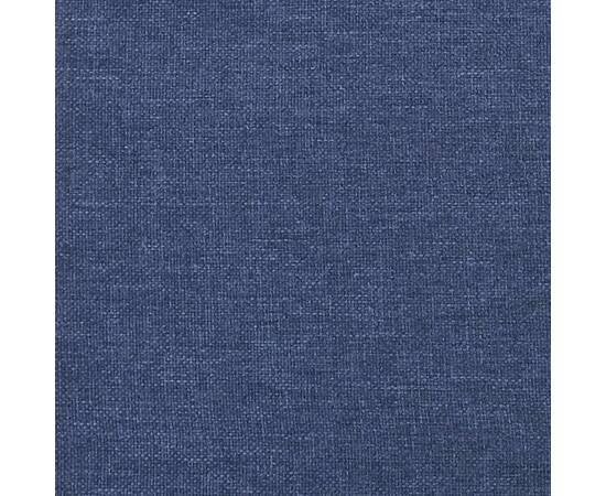 Saltea de pat cu arcuri, albastru, 140x190x20 cm, textil, 6 image
