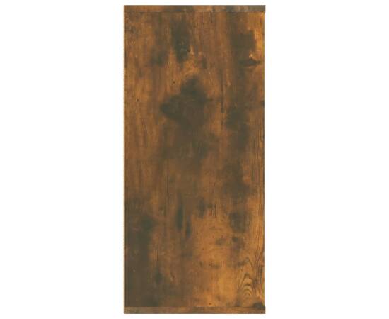 Bibliotecă/dulap, stejar fumuriu, 66x30x98 cm, lemn prelucrat, 7 image