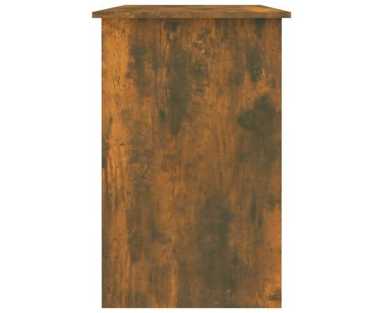 Birou, stejar fumuriu, 100x50x76 cm, lemn prelucrat, 8 image