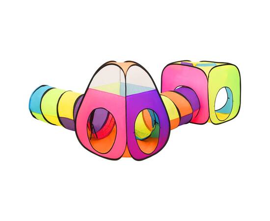 Cort de joacă pentru copii, multicolor, 190x264x90 cm, 6 image