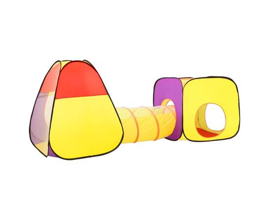 Cort de joacă pentru copii, multicolor, 255x80x100 cm, 5 image