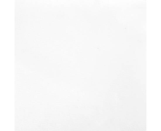 Saltea de pat cu arcuri, alb, 180x200x20 cm, piele ecologică, 6 image