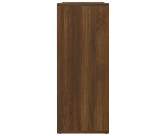 Servantă, stejar maro, 60x30x75 cm, lemn compozit, 7 image