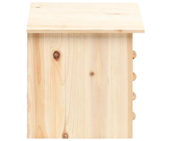 Căsuță de lilieci, 30x20x38 cm, lemn masiv de brad, 3 image