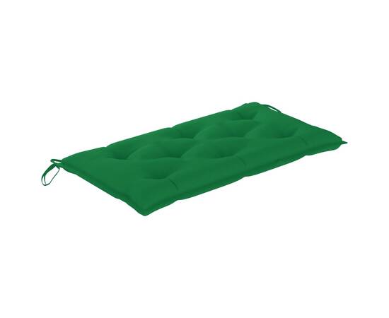 Pernă pentru bancă de grădină, verde, 100x50x7 cm, textil, 2 image
