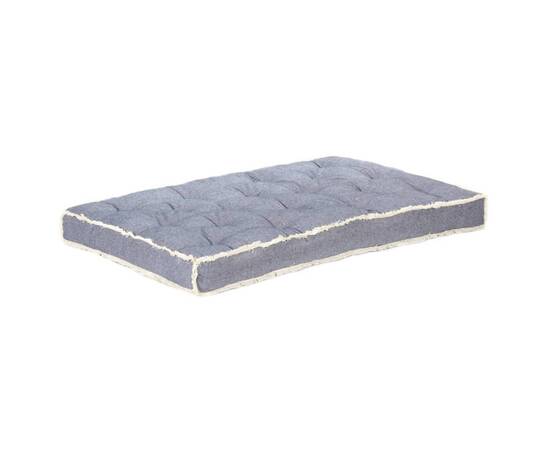 Pernă pentru canapea din paleți, albastru, 120 x 80 x 10 cm, 4 image