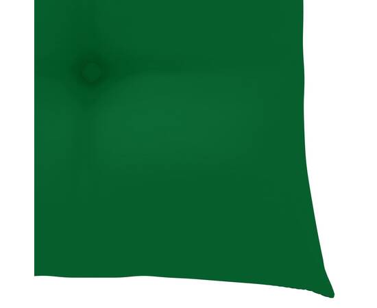 Perne de scaun, 4 buc, verde, 50 x 50 x 7 cm, textil, 5 image