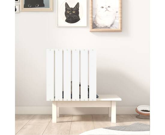 Casă pentru pisici, 60x36x60 cm, lemn masiv de pin, 3 image
