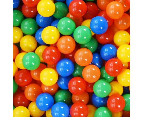 Cort de joacă pentru copii 250 bile, multicolor, 338x123x111 cm, 10 image
