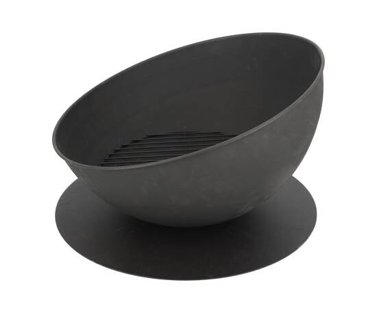 Esschert design vatră de foc înclinată pe disc, negru, 3 image