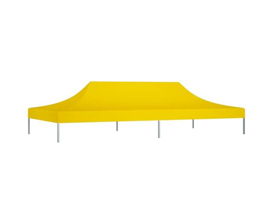 Acoperiș pentru cort de petrecere, galben, 6 x 3 m, 270 g/m², 2 image