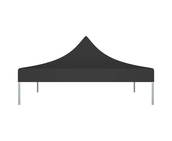Acoperiș pentru cort de petrecere, negru, 3 x 3 m, 270 g/m², 3 image