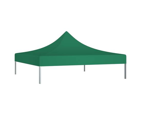 Acoperiș pentru cort de petrecere, verde, 3 x 3 m, 270 g/m², 2 image
