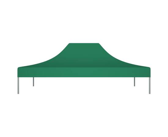 Acoperiș pentru cort de petrecere, verde, 4 x 3 m, 270 g/m², 3 image