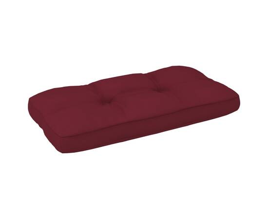 Pernă canapea din paleți, roșu vin, 80 x 40 x 12 cm, 2 image