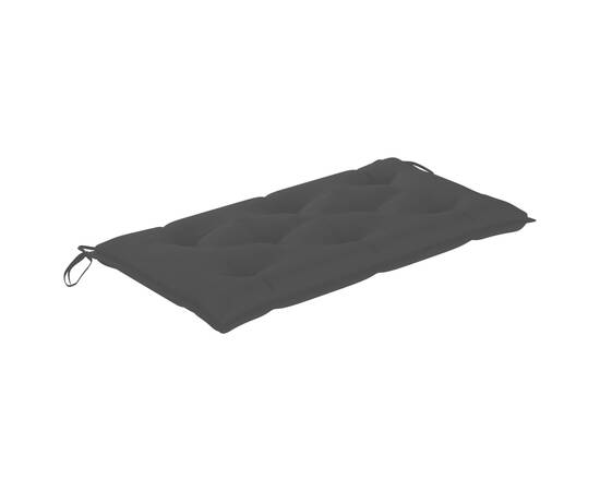 Pernă pentru balansoar, negru, 100 cm, material textil, 2 image