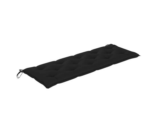 Pernă pentru balansoar, negru, 150 cm, material textil, 2 image