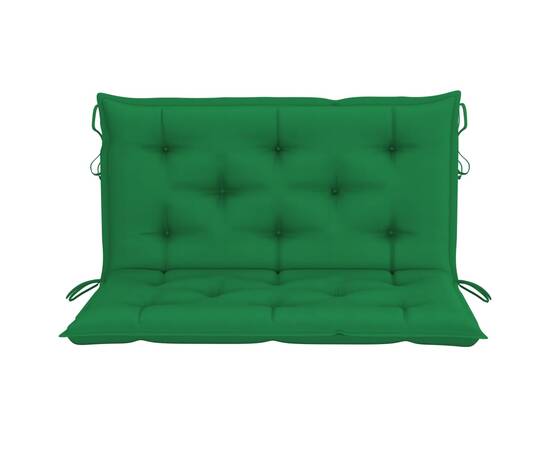 Pernă pentru balansoar, verde, 100 cm, material textil, 2 image