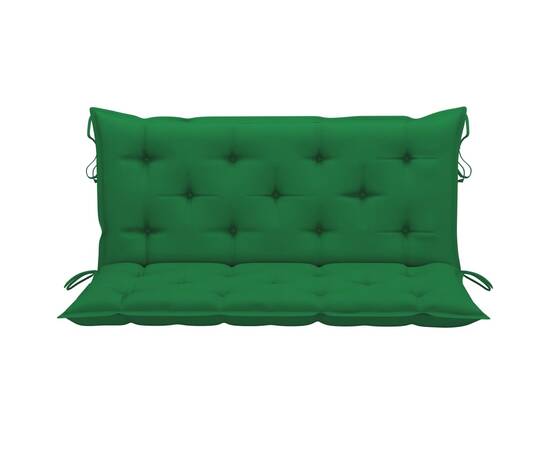 Pernă pentru balansoar, verde, 120 cm, material textil, 2 image
