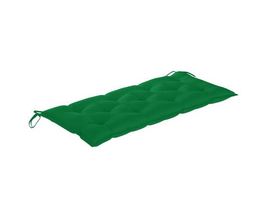 Pernă pentru balansoar, verde, 120 cm, material textil, 3 image