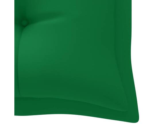 Pernă pentru balansoar, verde, 180 cm, material textil, 5 image