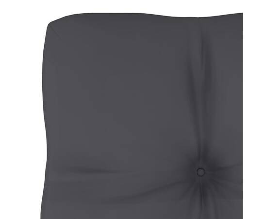 Pernă pentru canapea din paleți, antracit, 60 x 40 x 12 cm, 3 image