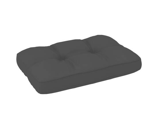 Pernă pentru canapea din paleți, negru, 60 x 40 x 12 cm, 2 image