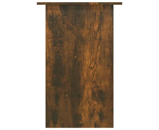 Birou, stejar fumuriu, 90x50x74 cm, lemn prelucrat, 5 image