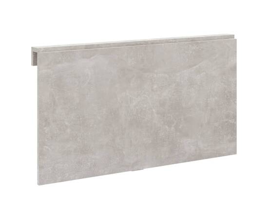 Masă de perete pliantă, gri beton, 100x60x56 cm, lemn compozit, 5 image