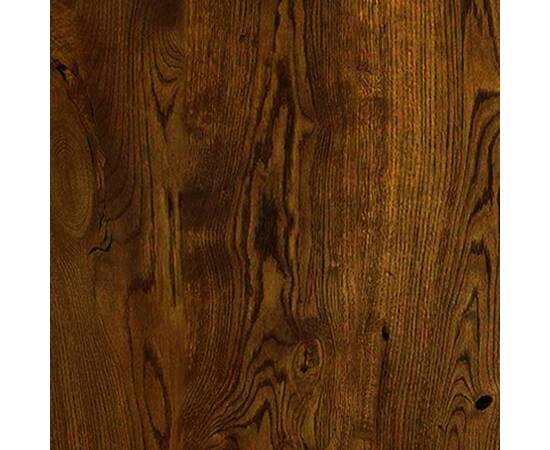 Masă perete pliantă stejar fumuriu 100x60x56 cm lemn compozit, 6 image