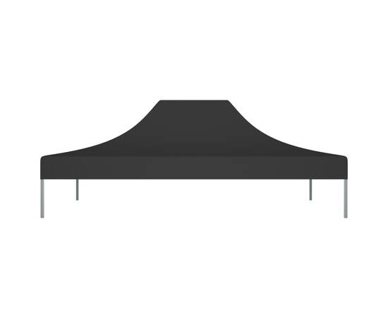 Acoperiș pentru cort de petrecere, negru, 4 x 3 m, 270 g/m², 3 image