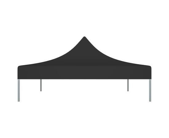 Acoperiș pentru cort de petrecere, negru, 4 x 3 m, 270 g/m², 4 image