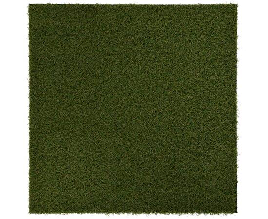Plăci de iarbă artificială, 4 buc., 50x50x2,5 cm cm, cauciuc, 6 image