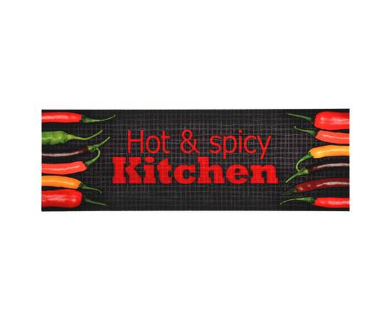Covoraș de bucătărie lavabil, model hot & spicy, 60 x 180 cm, 3 image