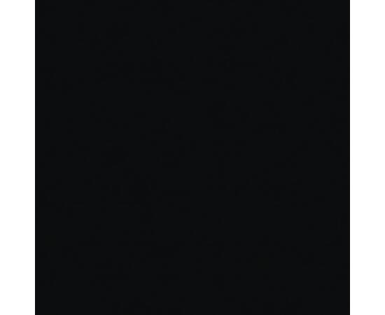 Servantă, negru, 60x30x70 cm, lemn masiv pin și ratan natural, 8 image