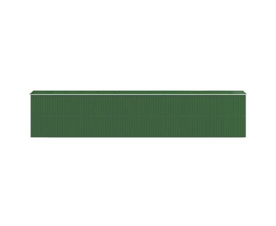 Șopron de grădină, verde, 192x1021x223 cm, oțel zincat, 5 image