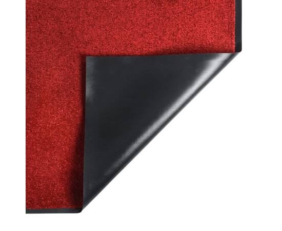 Covoraș de ușă, roșu, 80x120 cm, 4 image