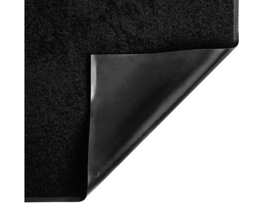 Covoraș intrare, negru, 40x60 cm, 4 image