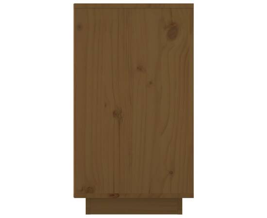 Dulap de vinuri, maro miere, 23x34x61 cm, lemn masiv de pin, 6 image