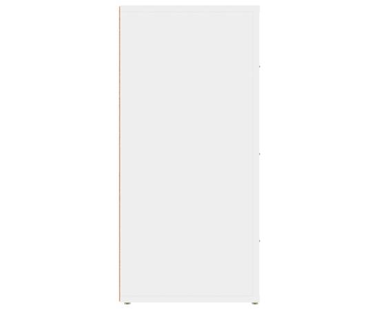 Servantă, alb, 40x33x70 cm, lemn prelucrat, 5 image