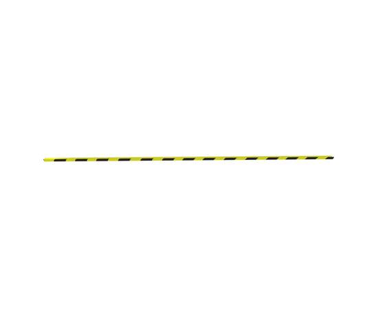 Protecție de colț, galben și negru, 4,5x4,5x104 cm, pu, 3 image