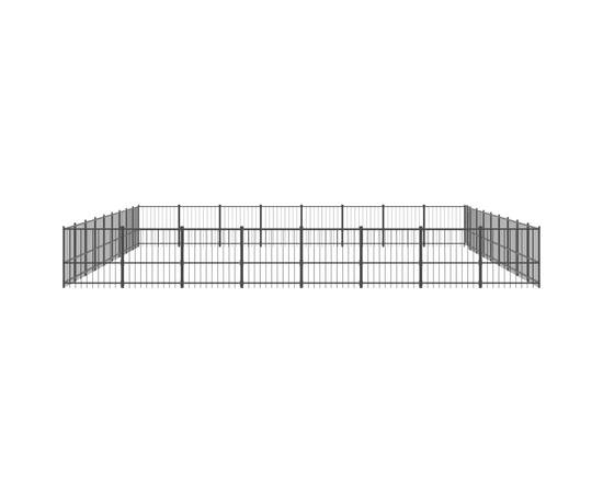 Padoc pentru câini de exterior, 67,74 m², oțel, 4 image