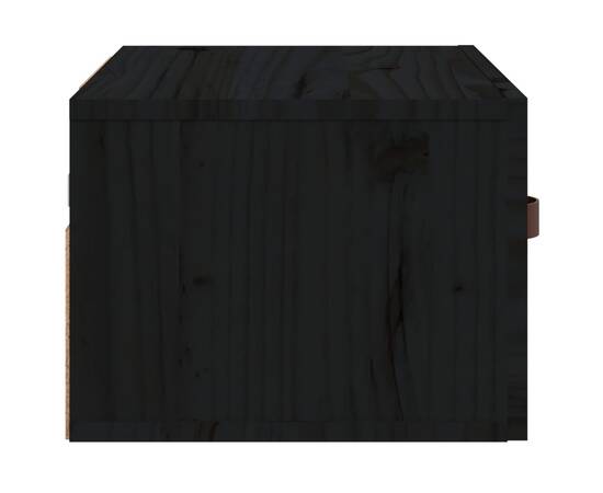 Noptiere de perete, negru, 40x29,5x22 cm, 6 image