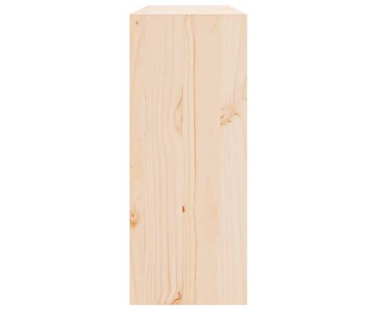 Dulap de vinuri, 62x25x62 cm, lemn masiv de pin, 6 image
