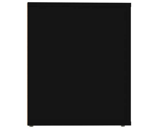 Noptiere, 2 buc., negru, 50x39x47 cm, 7 image